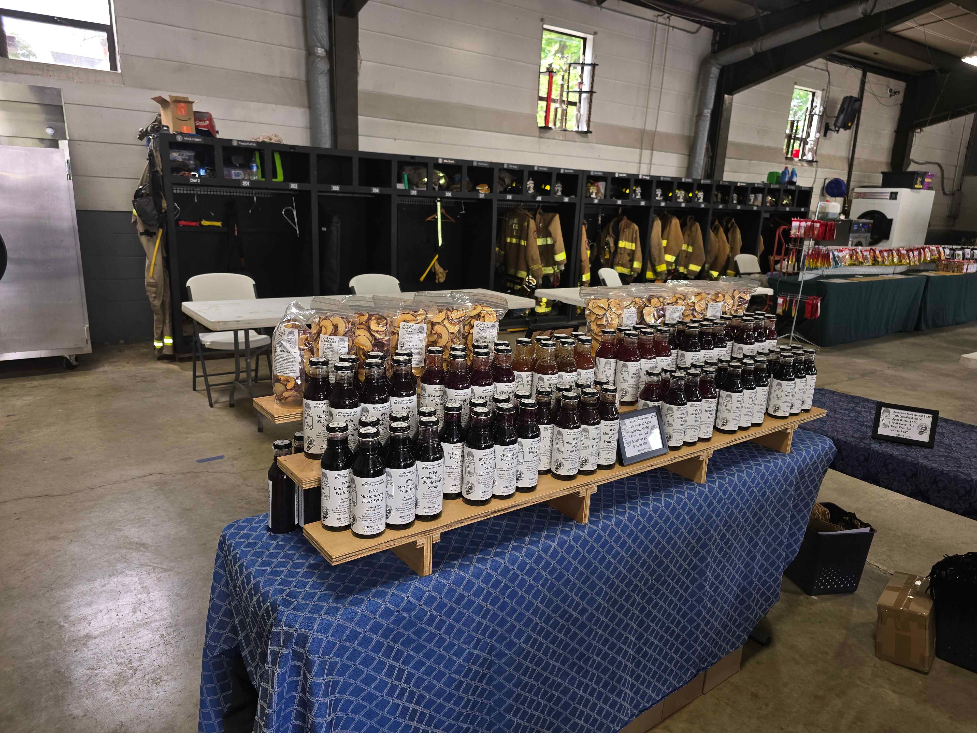Whole fruit syrups collection